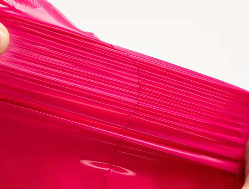 达坂城玫红色快递袋-05